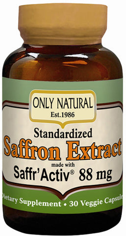 Only Natural - Saffron Extract With Saffr Activ 88 Mg