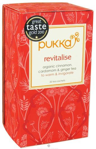 Pukka Herbal Teas - Pukka Hrbs Organic P.H. Revitalise Tea 20 Bag (Pack Of 6)