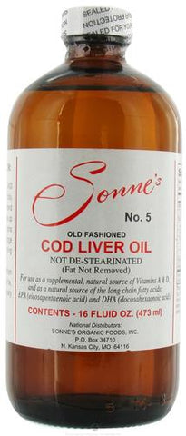 Sonnes -  Cod Liver Oil #5 16 Oz