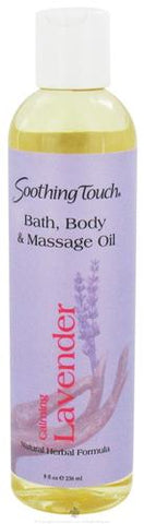 Soothing Touch - Lavender Bath And Body Oil 8 Ounces