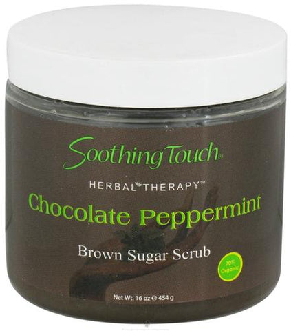 Soothing Touch - Chocolate Peppermint Brown Sugar Scrub 16 Oz.