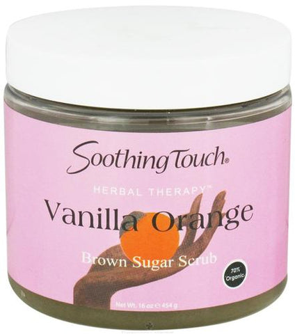 Soothing Touch -  Vanilla Orange Brown Sugar Scrub 16 Oz.