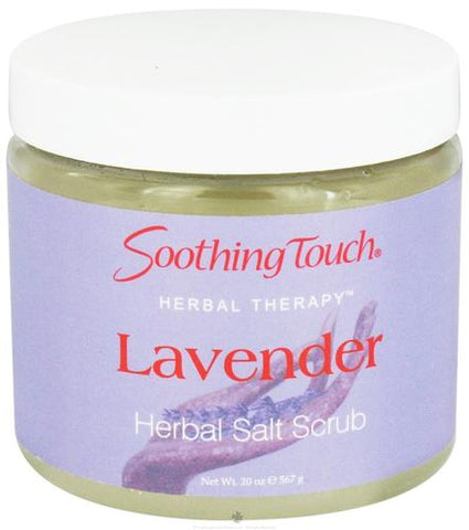 Soothing Touch -  Lavender Salt Scrub 20 Oz.