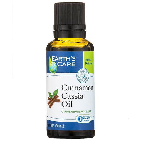 Earth's Care Cinnamon Cassia Oil 100% Pure & Natural