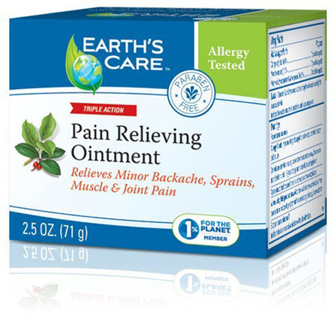 Earth's Care Pain Relieving Ointment 100% Natural