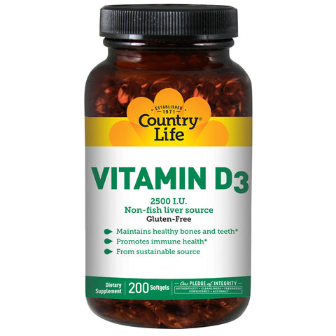COUNTRY LIFE - Vitamin D3 2500 IU