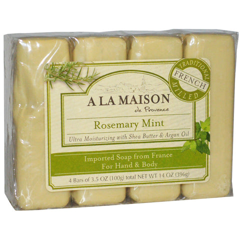 A LA MAISON - Rosemary Mint Bar Soap Value Pack
