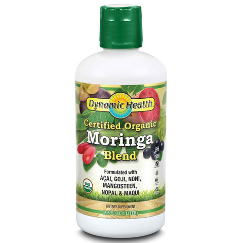 DYNAMIC HEALTH - Organic Certified Moringa Juice Blend