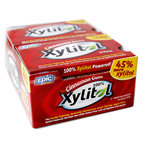 Epic Dental - Xylitol Sweetened Gum Cinnamon