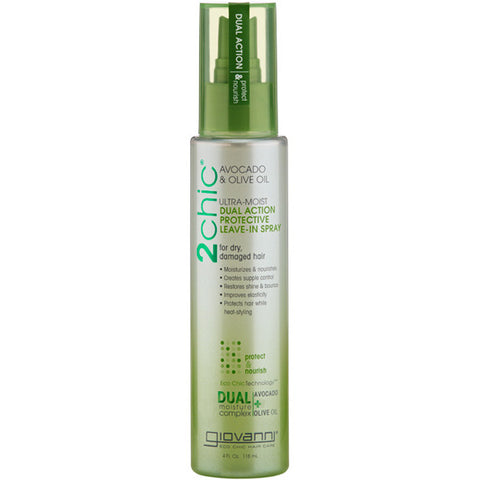 Giovanni Cosmetics - 2Chic Avocado & Olive Oil Leave-In Spray - 4 fl. oz. (118 ml)