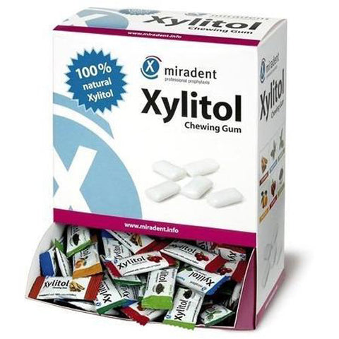 Miradent - Xylitol Chewing Gum Assorted - 200 Pieces