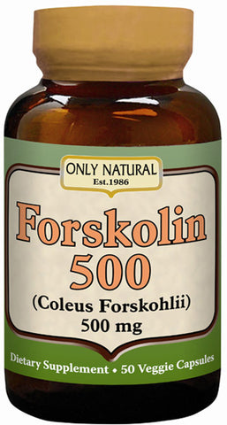 Only Natural - Forskolin 500 mg