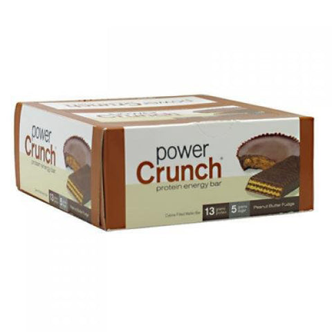 Power Crunch - Protein Energy Bar Peanut Butter Fudge - 12 x 1.4 oz. Cookies
