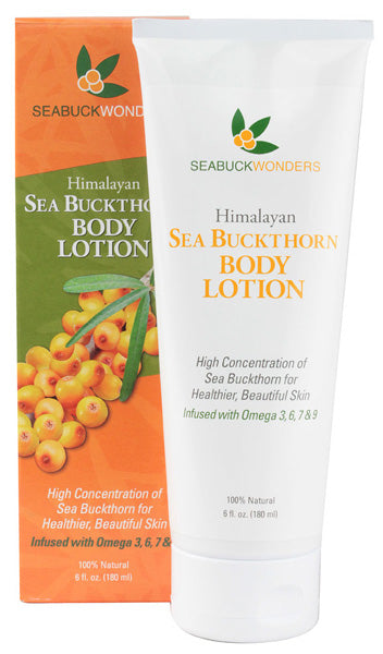 Seabuck Wonders - Sea Buckthorn Body Lotion - 6 fl. oz. (180ml)
