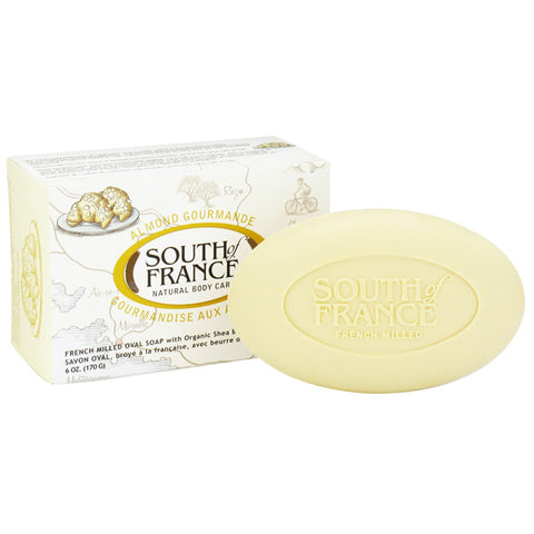 South Of France - French Milled Bar Soap Almond Gourmande - 6 oz. (170 g)