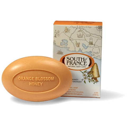 South Of France - French Milled Bar Soap Orange Blossom Honey - 6 oz. (170 g)