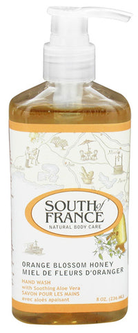 South Of France - Hand Wash Orange Blossom Honey - 8 fl. oz. (236 ml)