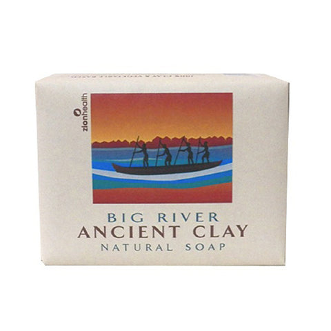Zion Health - Big River Ancient Clay Bar Soap - 10.5 oz. (300 g)
