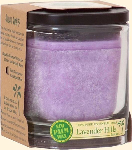 ALOHA BAY - Eco Palm Wax Candle Lavender Hills