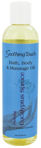 SOOTHING TOUCH - Bath & Body Massage Oil Eucalyptus Spruce