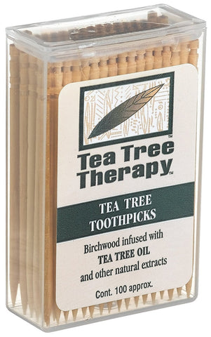 TEA TREE THERAPY  INC - Tea Tree Therapy Toothpicks (Mint)