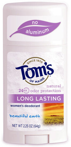 TOM'S OF MAINE - Beautiful Earth Long Lasting Deodorant