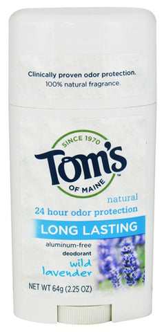 TOM'S OF MAINE - Deodorant Stick Long Lasting Lavender
