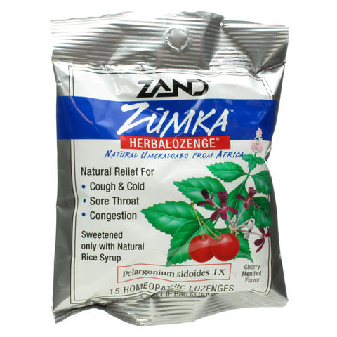ZAND - Zumka Herbalozenge Cherry Menthol - 15 Lozenges