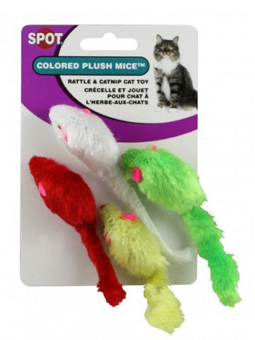 Ethical - Spot Catnip Color Mice Plush Cat Toy