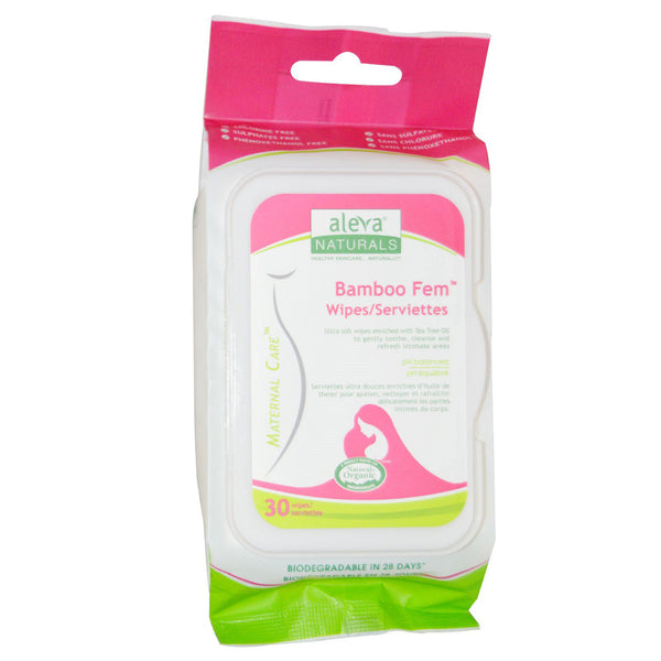 ALEVA - Bamboo Fem Wipes