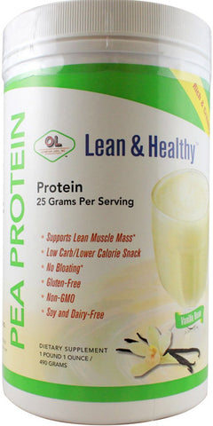 OLYMPIAN LABS - Pea Protein Vanilla - 500 Grams