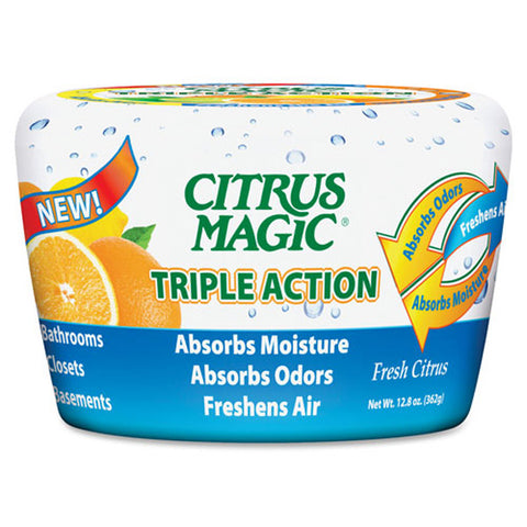 CITRUS MAGIC - Triple Action Odor Absorber Solid