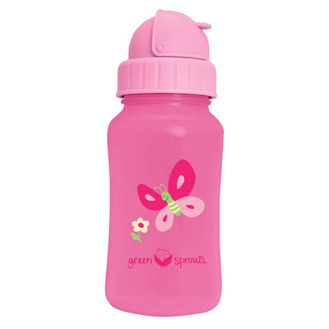 GREEN SPROUTS - Aqua Bottle-Pink