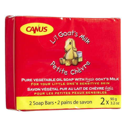 CANUS - Li'l Goat's Milk Bar Soap Pure Vegetable Oil