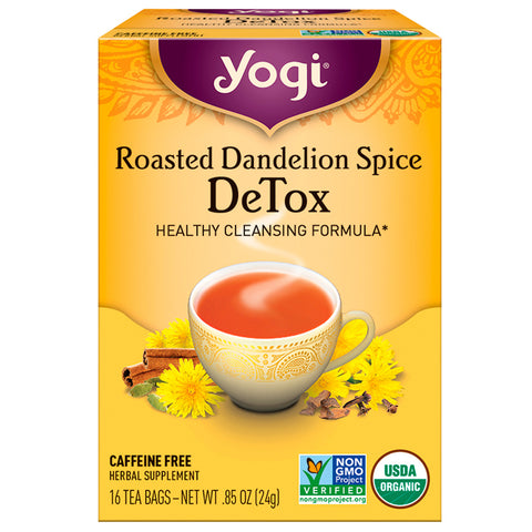 YOGI TEA - Roasted Dandelion Spice DeTox Tea