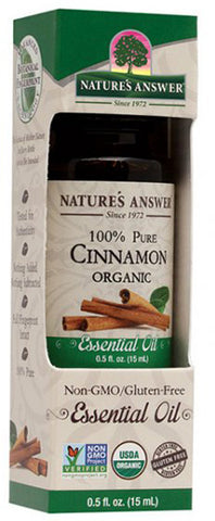 NATURES ANSWER - Essential Oil Organic Cinnamon
