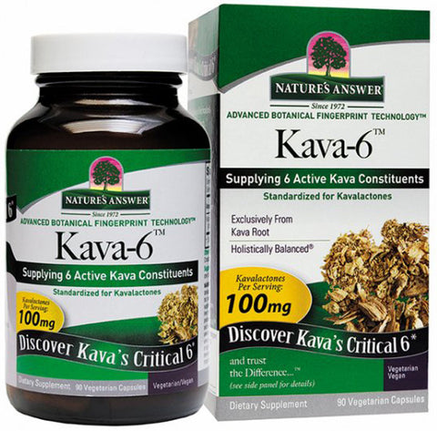 NATURES ANSWER - Kava-6 Capsules