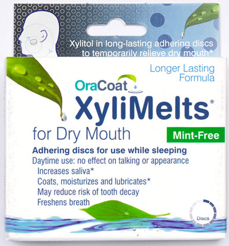 ORACOAT - XyliMelts for Dry Mouth Mint Free