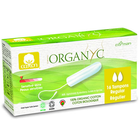 ORGANYC - Cotton Tampons Regular