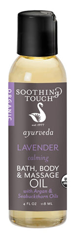 SOOTHING TOUCH - Organic Lavender Bath & Body Oil