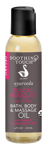 SOOTHING TOUCH - Organic Tuscan Bouquet Bath & Body Oil