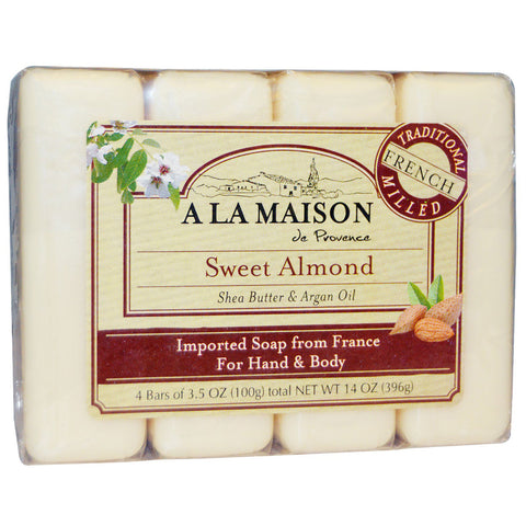 A LA MAISON - Sweet Almond Bar Soap Value Pack