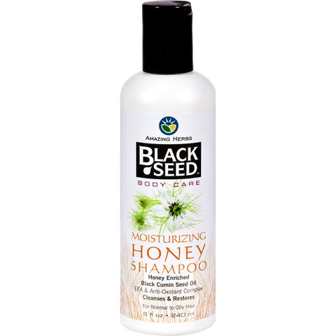 AMAZING HERBS - Black Seed Moisturizing Honey Shampoo