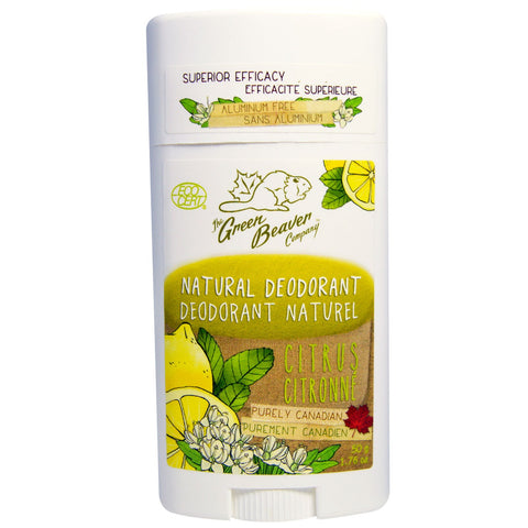 GREEN BEAVER - Citrus Natural Deodorant Stick
