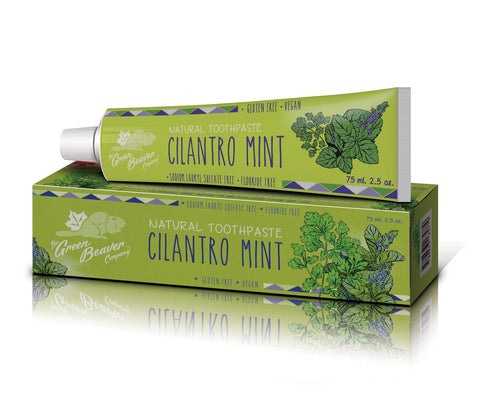 GREEN BEAVER - Cilantro Mint Natural Toothpaste