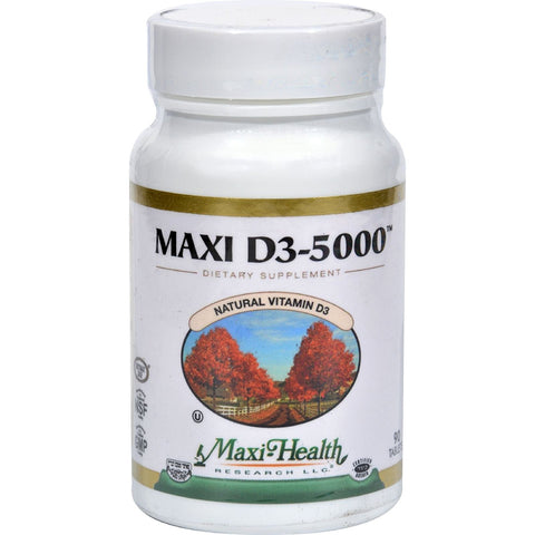 MAXI HEALTH - Natural Vitamin Maxi D3-5000, 5000 IU