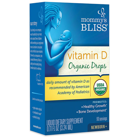 MOMMYS BLISS - Vitamin D Organic Drops