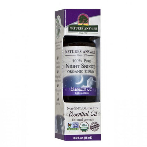 NATURE'S ANSWER - Organic Essential Oil, 100% Pure Night Snooze