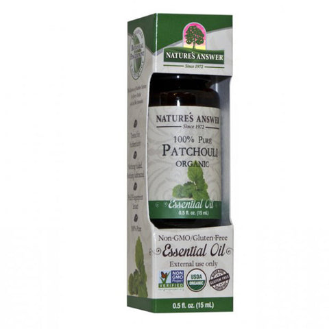 NATURE'S ANSWER - Organic Essential Oil, 100% Pure Patchouli