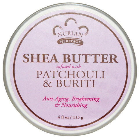 NUBIAN HERITAGE - Shea Butter Infused with Patchouli & Buriti